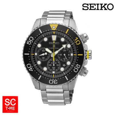 ดูภาพ Seiko Prospex Chronograph Diver's 200 m นาฬิกาข้อมือชาย รุ่น SSC613P1 สายสแตนเลส เพิ่มเติม Seiko Prospex Chronograph Diver's 200 m นาฬิกาข้อมือชาย รุ่น SSC613P1 สายสแตนเลส