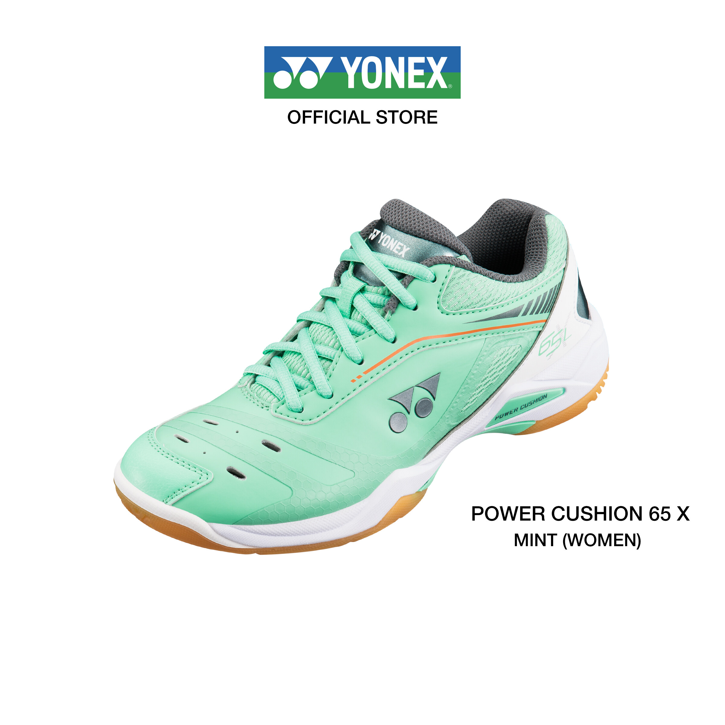 (SIZE US WOMEN) รองเท้าแบดมินตัน YONEX รุ่น POWER CUSHION 65 X  WOMEN  (SHB65XL) รองเท้าให้ความกระชับเท้าและความมั่นคงเพื่อตอบสนองการเคลื่อนไหวที่รวดเร็ว