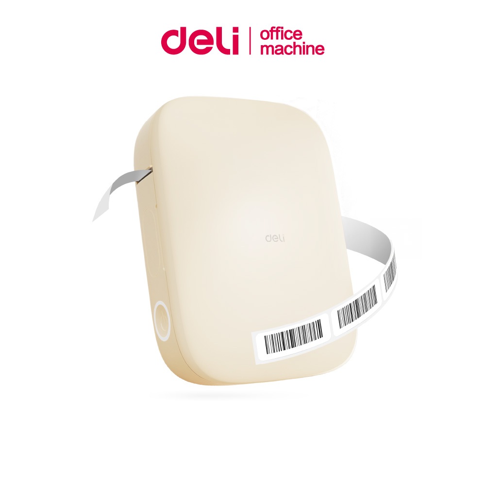 Deli Label Printer Small Label Printer, Waterproof Label, Clear Image, Mini Label Printer ราคา 459 บาท*ส่งฟรี