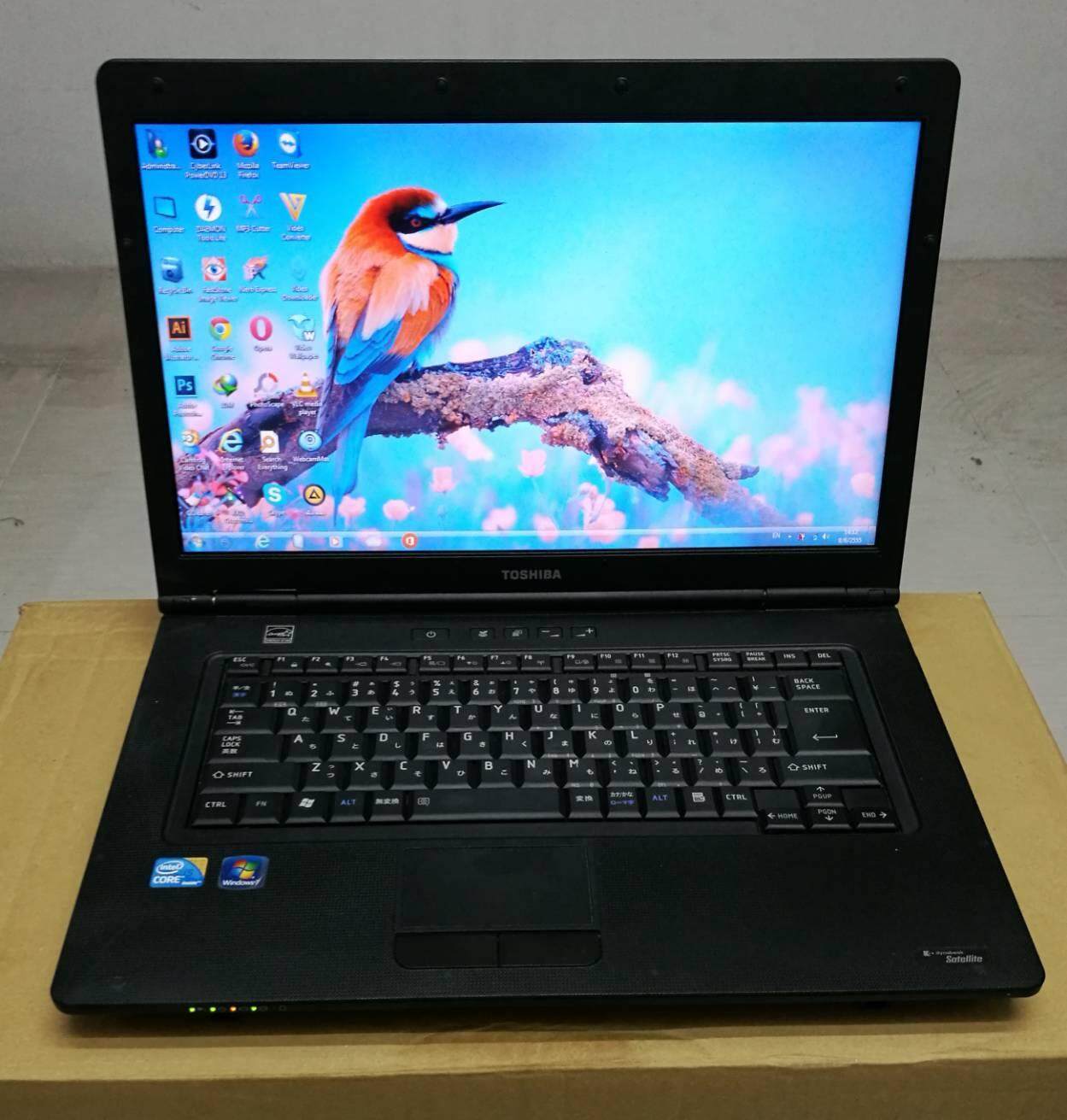 โน๊ตบุ๊ค Notebook TOSHIBA Core i5 RAM 4GB/HDD:160GB มีขนาด12นิ้วและ15.6นิ้ว นำเข้าจากญี่ปุ่น