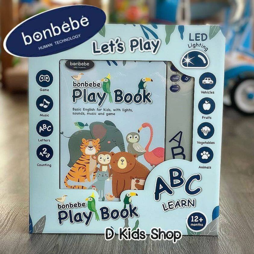 Bonbebe English Play Book หนังสือพูดได้ หนังสือสอนภาษา หนังสือเสียง
