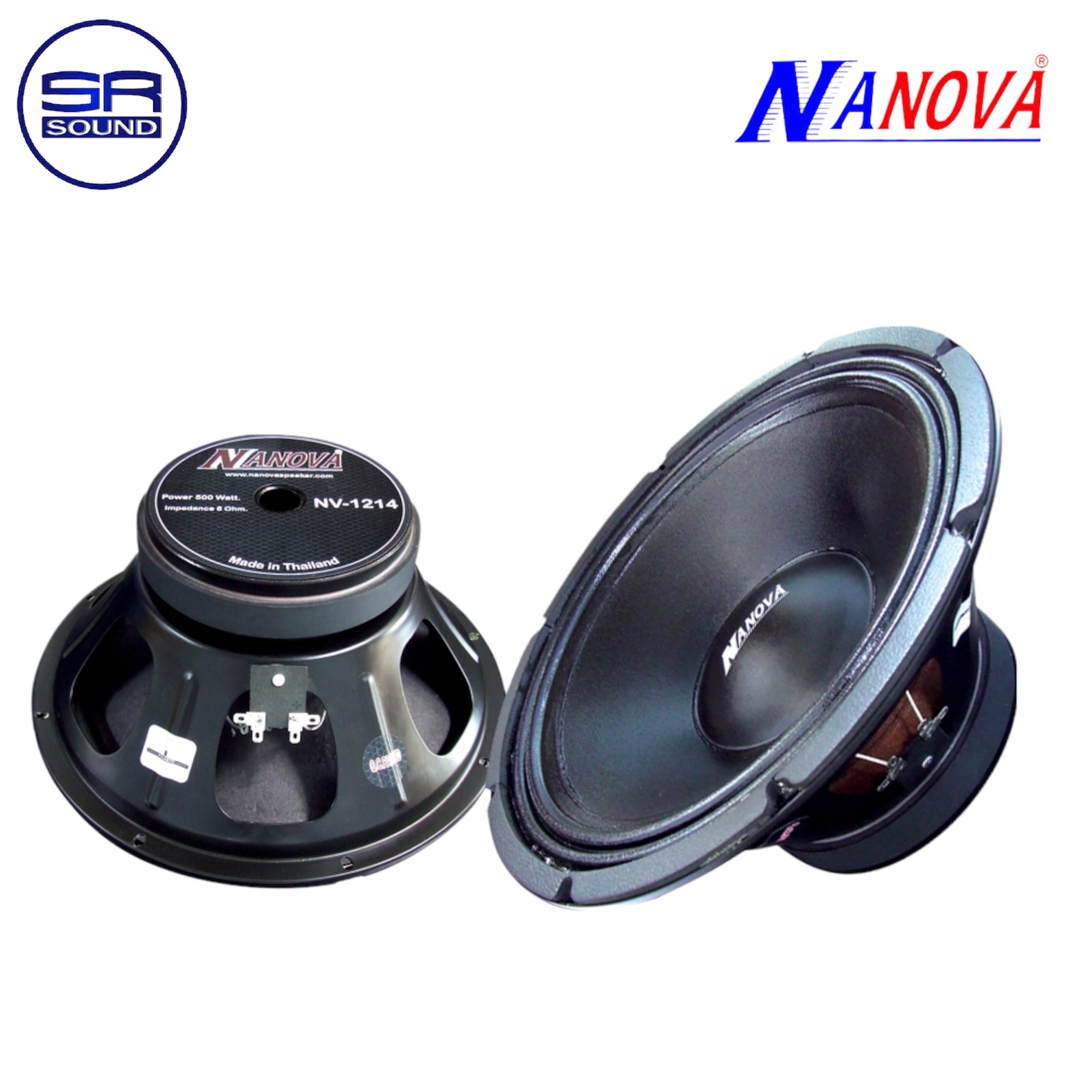 NANOVA NV-1214 ดอกลำโพง ขนาด 12 นิ้ว / ราคาต่อ 1 ดอก NV 1214 NV1214 (สินค้าใหม่แกะกล่อง มีหน้าร้าน) ราคา 1,330 บาท*ส่งฟรี