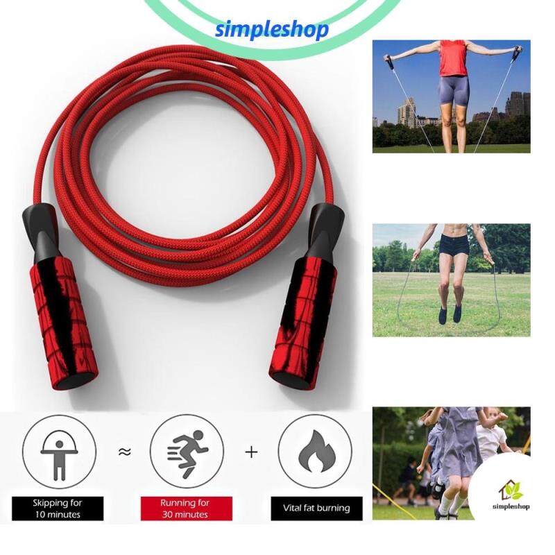 เชือกกระโดด เชือกกระโดดสำหรับออกกำลังกาย jumping rope เชือกออกกำลังกาย (สินค้าพร้อมส่ง)