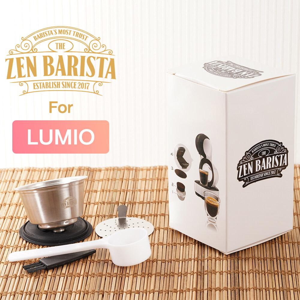 Lumio Best Quality Dolce Gusto Refill Capsule สำหรับรุ่น Lumio โดยเฉพาะ ทำจาก Stainless ของแท้ ZenBarista