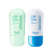 [แพ็คคู่] MizuMi UV Water - Set DUO  ครีมกันแดดดูโอ้  ไม่แสบตา เนื้อเบาสบาย ซึมไว ไม่เหนอะหนะ ออกแดดได้ทันที เพื่อผิวแพ้ง่าย