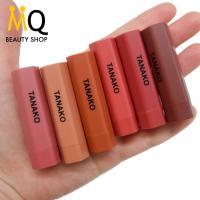 TANAKO Color Satin Lipstick Set เซตลิปสติกซาติน เนื้อนุ่มลื่น สีสันเป็นธรรมชาติ ไม่ตกร่อง 6แท่ง 6สี
