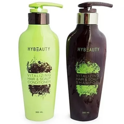 Hybeauty Vitalizing Hair & Scalp Conditioner 300 ml. + shampoo 300 ml. (1 คู่)