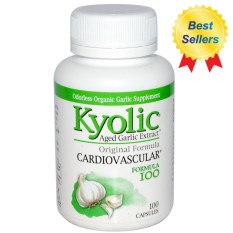 Kyolic, Aged Garlic Extract, กระเทียมสกัด ออร์แกนิค, ชนิดเม็ดแคปซูล, Original Formula, 100 Capsules
