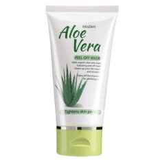 Mistine Aloe Vera Peel Off Mask 50g. ลอกสิวเสี้ยน สูตรว่านหางจระเข้ ที่มาร์คหน้า ขจัดสิวเสี้ยน และสิ่งสกปรกบนใบหน้า เผยผิวสะอาดสดใส