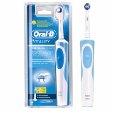 แปรงสีฟันไฟฟ้า Oral-B รุ่น Vitality Precision clean พร้อมบัตรรับประกันศูนย์ 1 ปี