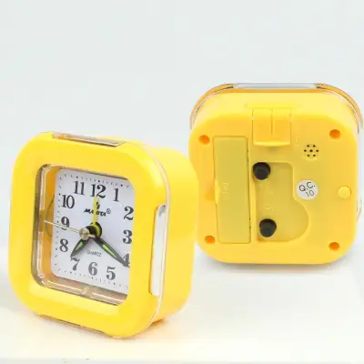 นาฬิกาปลุก ทรงสี่เหลี่ยม คละสี Alarm Clock XD796 รุ่น Square-plastic-Alarm-Clock-XD796-00b-Song