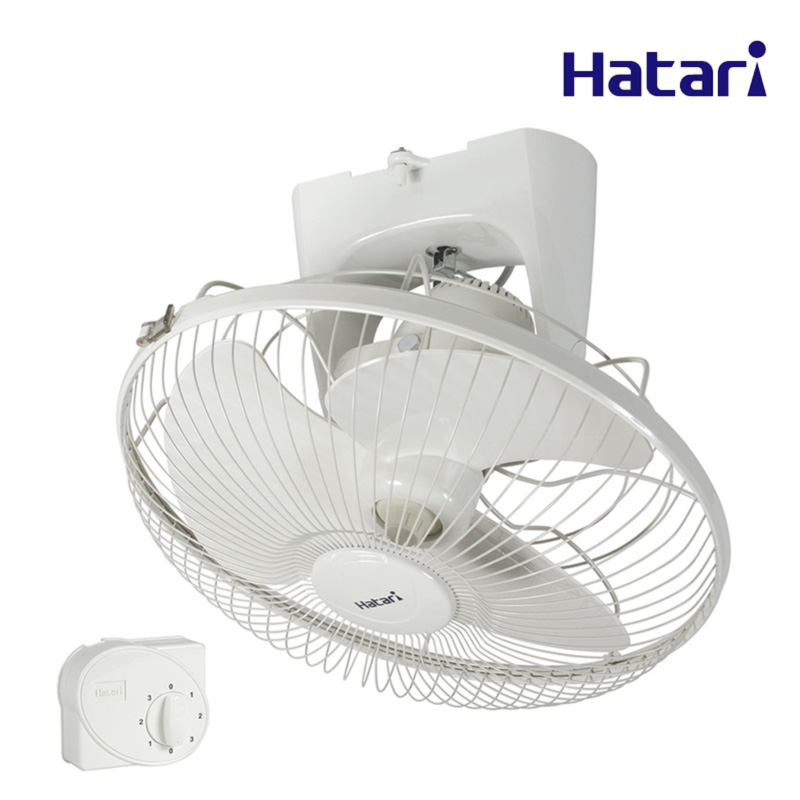 HATARI พัดลมโคจร 16 นิ้ว รุ่น HT-C16M7(S) - Ivory White