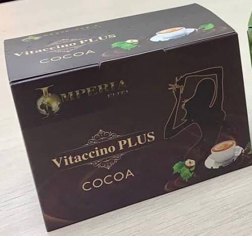 โกโก้ไวแทคชิโน่+พลัส Vitaccino Plus Cocoa (1กล่อง 15ซอง)