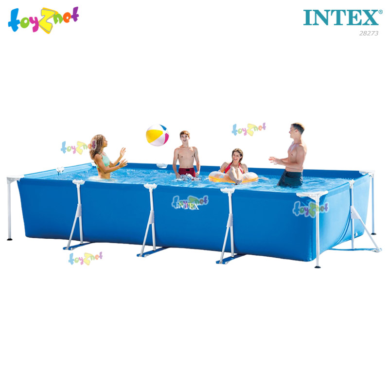 Intex Rectangular Frame Pool 4.5x2.2x0.84 m no.28273 ราคา 6,290 บาท*ส่งฟรี
