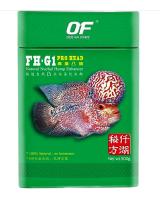 เม็ดเล็ก (Mini) - OF FH-G1 Pro Head อาหารปลาหมอสี สูตรเร่งโหนก (120g)