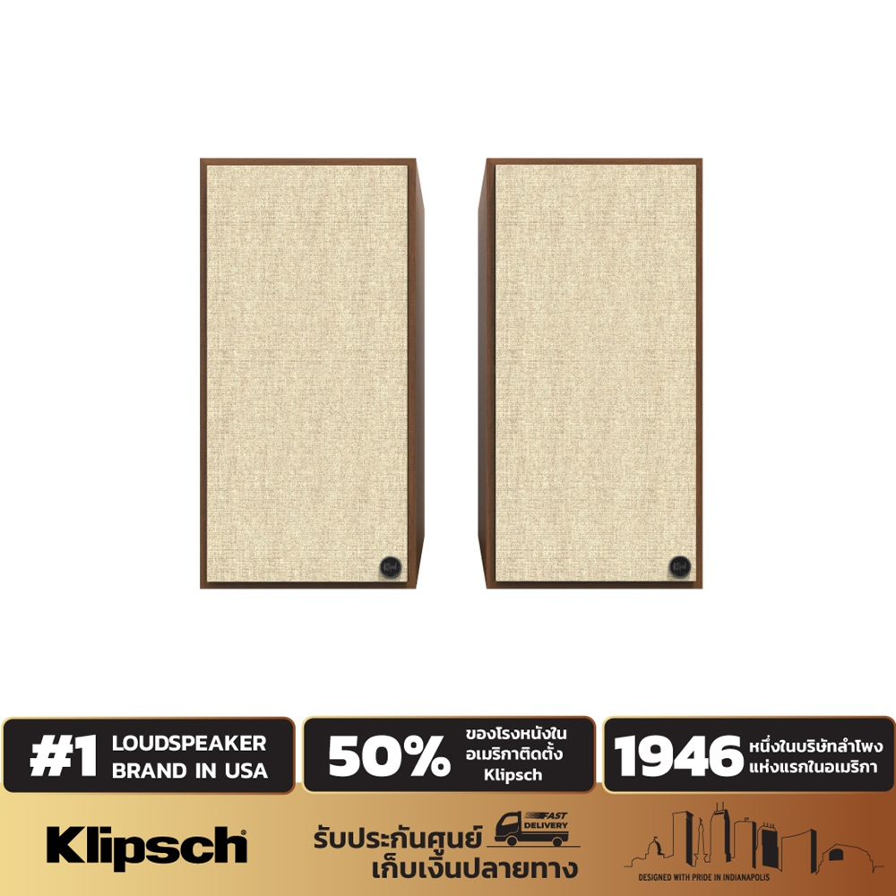 Klipsch the Nines active speaker stereo 2.0 system 1-year warranty ราคา 65,900 บาท*ส่งฟรี