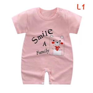 ภาพหน้าปกสินค้าเสื้อผ้าเด็ก เด็กแรกเกิด เสื้อผ้าเด็กทารก ชุดบอดี้สูทเด็ก ชุดจั๊มสูทเด็กทารก ❤️ I\'m Baby SIZE 66cm－80cm (ขนาด 0 - 12 เดือน) ซึ่งคุณอาจชอบสินค้านี้