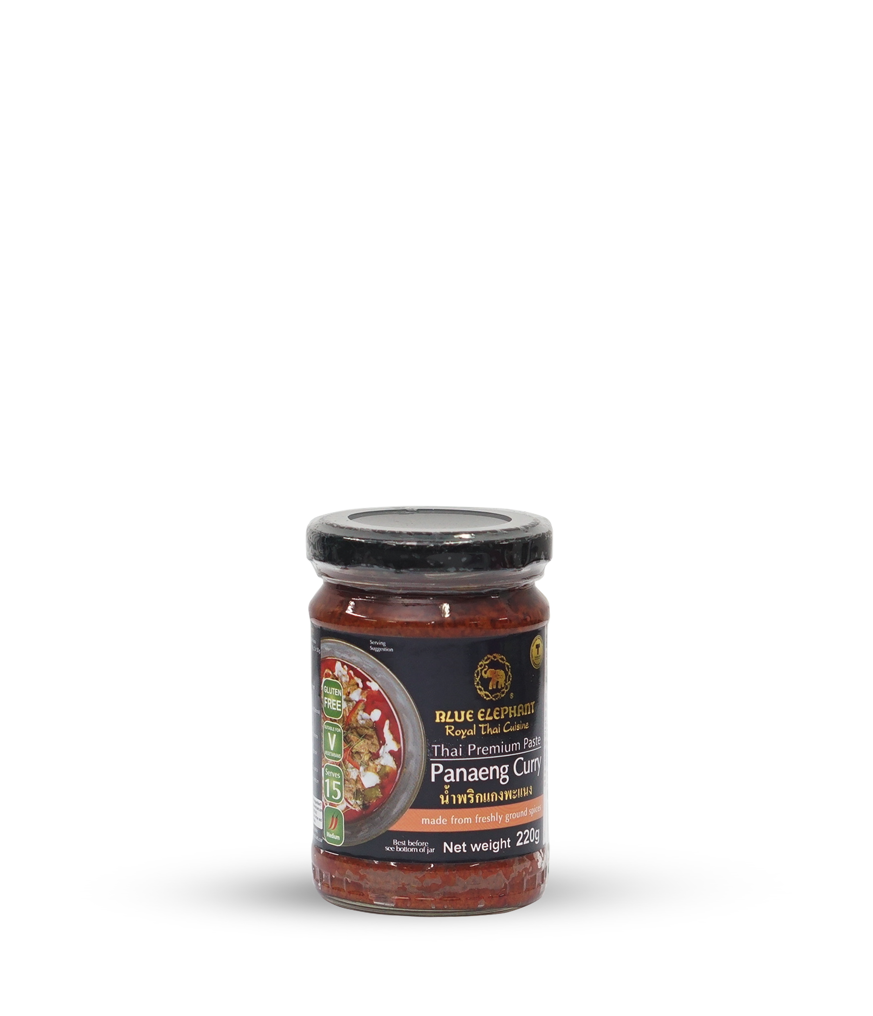 Blue Elephant Panaeng curry paste 220g/ 1 Piece ราคา 129 บาท*ส่งฟรี