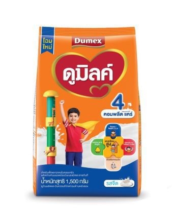 นมผง Dumex Dumilk ดูมิลค์ 4 คอมพลีต แคร์ รสจืด และน้ำผึ้ง นมผงเด็ก