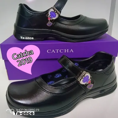 CATCHA รองเท้านักเรียน รองเท้านักเรียนCATCHA รองเท้านักเรียนสีดำเด็กผู้หญิง รองเท้านักเรียนเด็กผู้หญิง รองเท้าคัชชูเด็กผู้หญิง รุ่น CX03