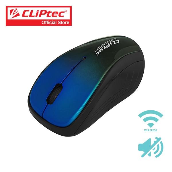 CLiPtec RZS856s XILENT II - 2.4GHz  เมาส์ wireless ไร้สาย ไร้เสียงรบกวน มีสีสัน