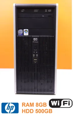 HP Compaq dc5800 Microtower Intel Core2 Duo E8400 3.00GHz -RAM 8GB -HDD 500GB -Wi-Fi