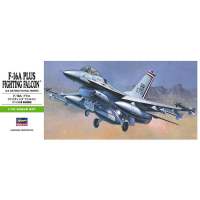 พลาสติก โมเดลเครื่องบิน ประกอบ hasegawa สเกล 1/72 F-16A PLUS FIGHTING FALCON HA-00231 HA-00231