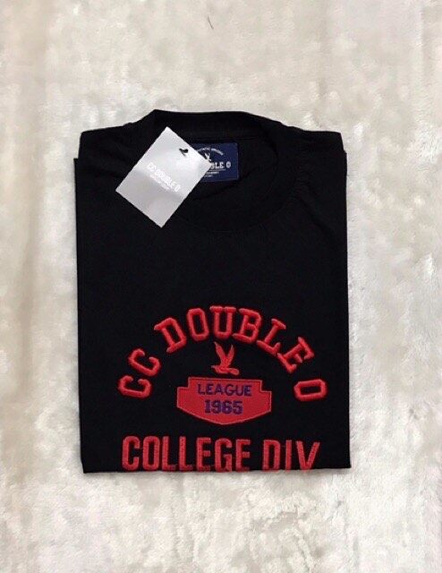 Ⓜ️เสื้อยืดCC DOUBLE O (งานปักงานป้าย CC-OO) No.12