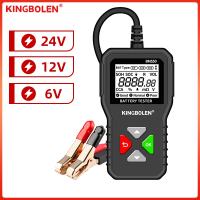 【COD】kingbolen-เครื่องมือตรวจสอบแบตเตอรี่รถยนต์ CCA 100-2000เครื่องทดสอบแบตเตอรี่รถยนต์ CCA 6V 12V 24V เครื่องวิเคราะห์แบตเตอรี่รถยนต์ BM550สีดำ