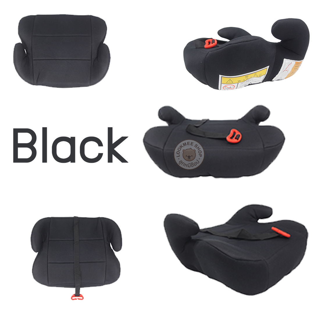 LookmeeShop เบาะนั่งคาร์ซีท เบาะรองนั่ง ที่รองนั่ง เบาะรองนั่งเด็กในรถ Car Safety Seat Booster เบาะเด็ก เบาะนุ่ม นั่งสบาย ใช้ได้กับรถทุกรุ่น