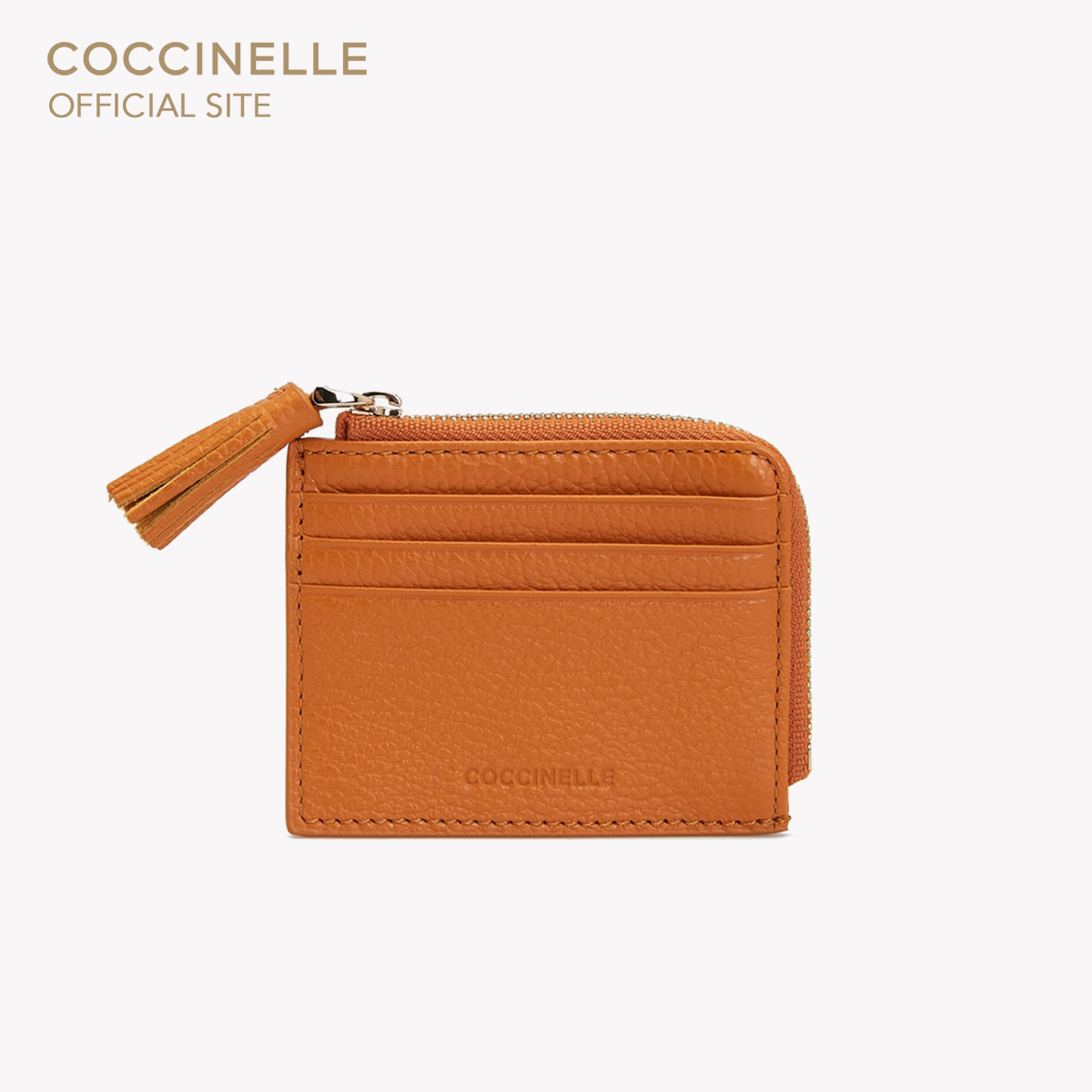 COCCINELLE TASSEL DOCUMENT HOLDER 128901 PAPRIKA ราคา 2,450 บาท*ส่งฟรี