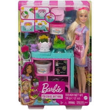 Barbie Florist Doll And Playset ตุ๊กตาบาบี้ กับร้านดอกไม้