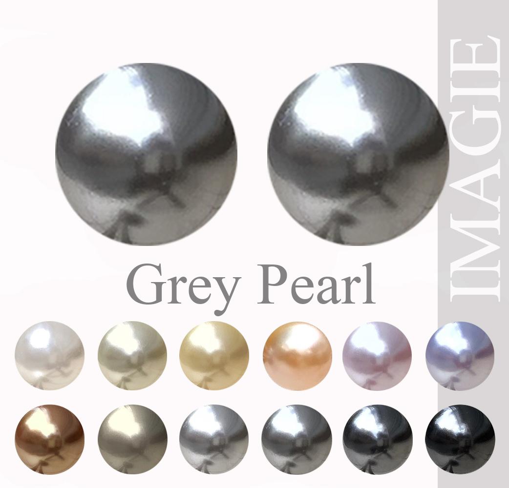 IMAGIE ต่างหูมุกสังเคราะห์ Swarovski Pearl 6-8-10mm