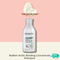 TheSkincare.TH | Redken Acidic Bonding Concentrate Shampoo 300ml *EXP.06/28* แชมพูปราศจากซัลเฟต ช่วยซ่อมแซมเส้นผมที่เสียหายให้แข็งแรง