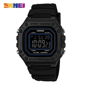 ภาพหน้าปกสินค้า【New】SKMEI Men Sports Watches Waterproof Watch Stopwatch LED Backlight Alarm Chrono Digital Wristwatches 1496 ที่เกี่ยวข้อง