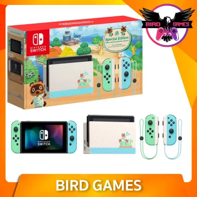 เครื่อง Nintendo Switch รุ่นใหม่!!! แบตอึด Animal Crossing New Horizons Edition (Nintendo Switch Console)