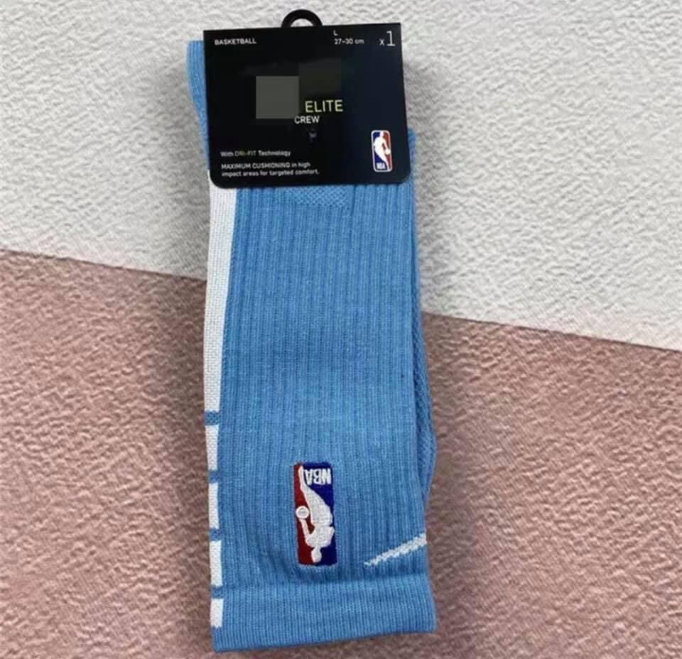 ถุงเท้าบาส บาสเก็ตบอล , ถุงเท้ากีฬา NIKE Air Jordan  Basketball NBA Authentic Sock