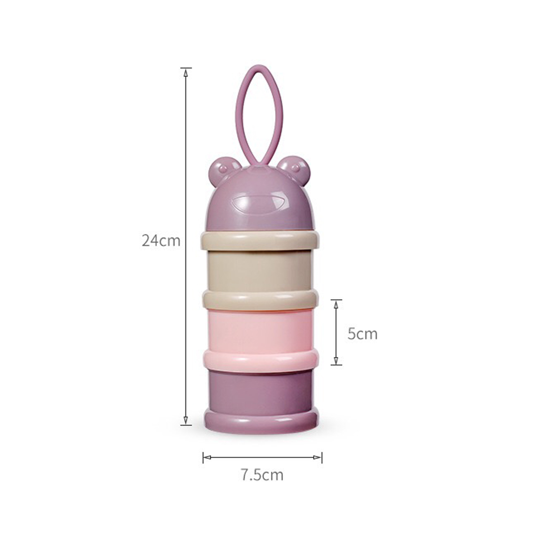 Babyonline(R125)C2กล่องใส่นมผงขนาดพกพามี2สี