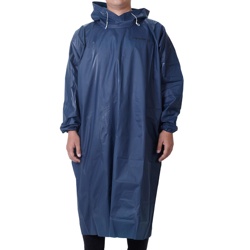 เสื้อกันฝน เสื้อคลุมกันฝน เสื้อปอนโชตกปลาแบบพับได้  มี 2 สี สีขาว กับสีน้ำเงินเข้ม PONCHO POCKET WATERPROOF FISHING PONCHO  RAINCOST