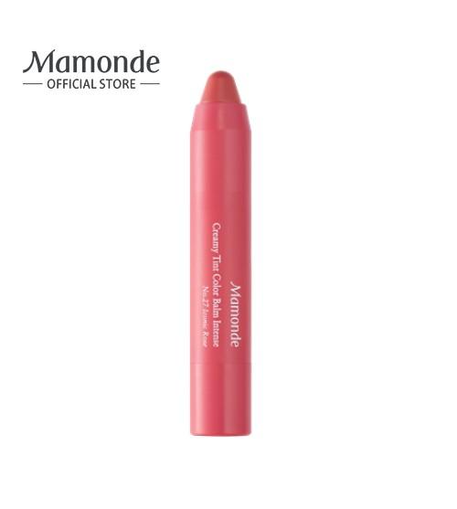 ใหม่! มามอนด์ ครีมมี่ ทินท์ คัลเลอร์บาล์ม อินเทนซ์ MAMONDE Creamy Tint Colorbalm Intense No.27 Iconic Rose (เครื่องสำอาง, ลิปสติก, ลิป, ลิปทิ้น)