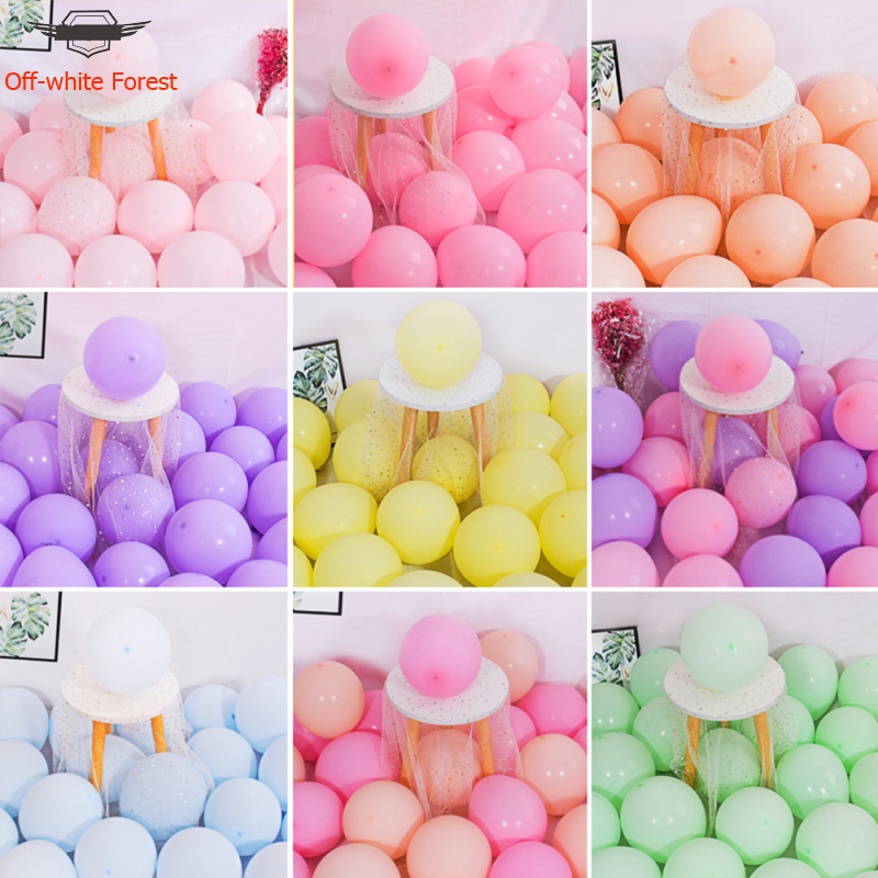 Macaron Latex Balloon 10 Inch 2.2 G Thick Wedding Party Decoration Birthday Balloon