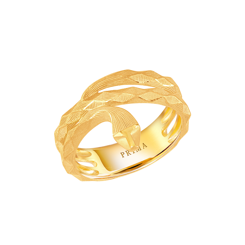 PRIMA แหวนทองคำ 99.9% ปีมะเส็ง Limited Edition 111R3222-01 ราคา 60,198 บาท*ส่งฟรี