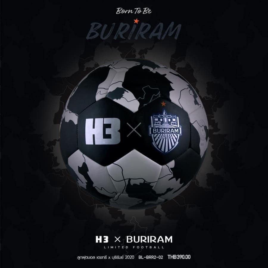 ลูกฟุตบอล H3 SPORT x BURIRAM UNITED 2020
