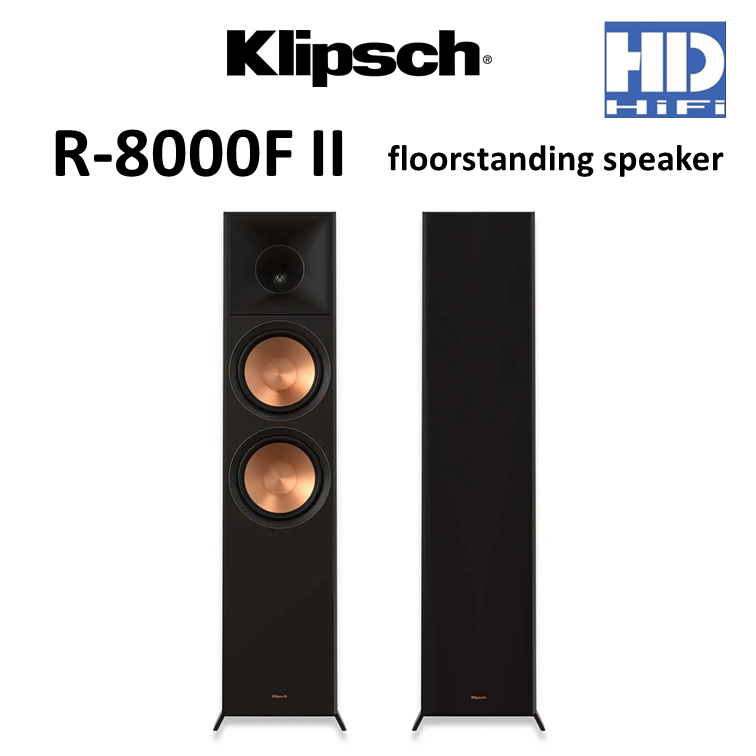 Klipsch RP-8000F II Floor-standing speaker (Ebony) ราคา 67,900 บาท*ส่งฟรี