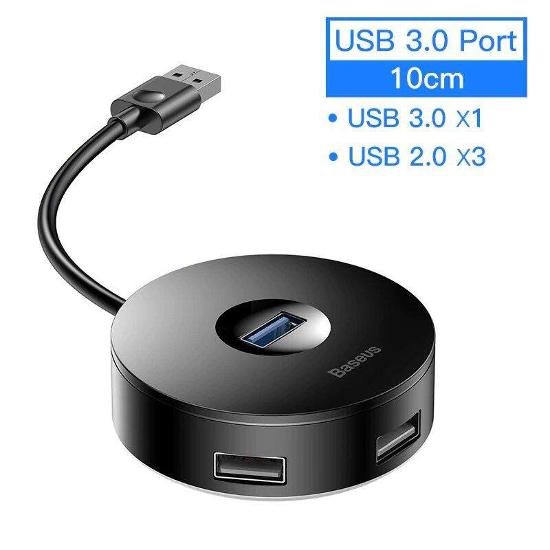 Baseus USB Hub 3.0 อุปกรณ์ขยายช่องเสียบ USB (Windows / Mac)
