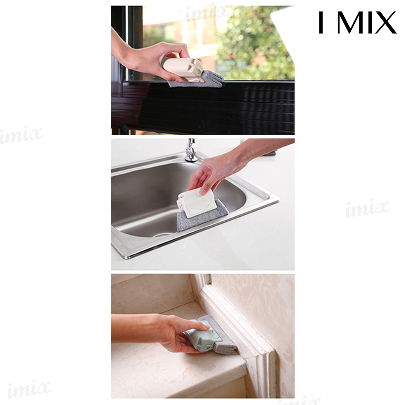 I MIX H617 อุปกรณ์ทำความสะอาด แปรงทำความสะอาดอเนกประสงค์ แปรงทำความสะอาด แปรงเช็คขอบหน้าต่าง ทำความสะอาดซอกตู้