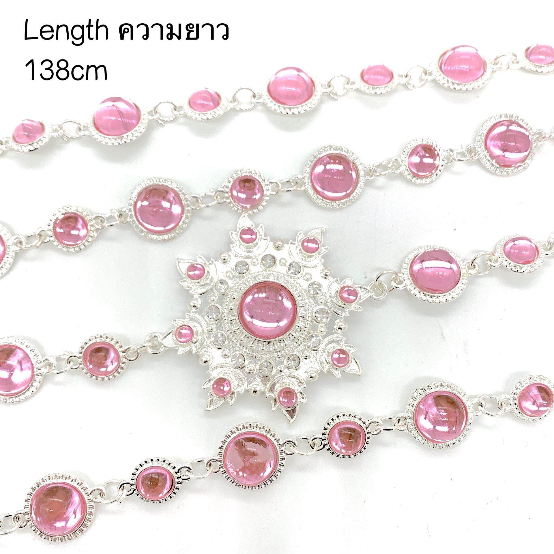 Vintage Jewelry สร้อย สังวาลย์ ชุดไทย  ประดับ เพชรพลอย เพชร