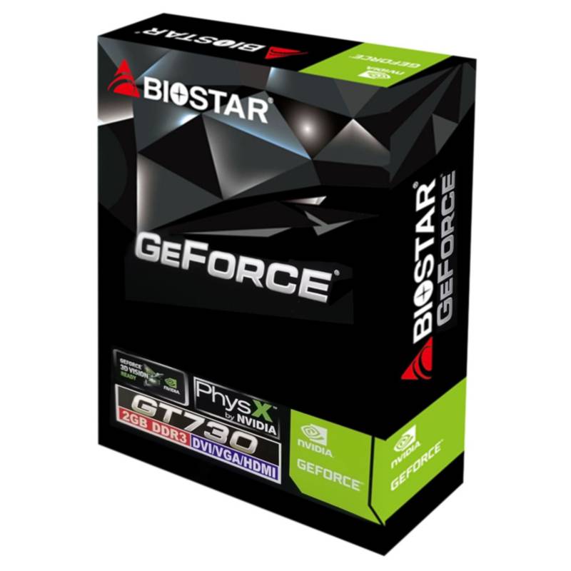 Biostar Geforce Graphics Card Model Gt 730 2Gb Ddr3 - ยี่ห้อ Biostar ราคา 1,950 บาท*ส่งฟรี