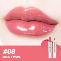 (2 ชิ้น 299 กด 2 ชิ้นรับโปร) 4U2 TWOGETHER MATTE AND GLOSS LIP - ลิปกระจก4u2 ลิปติดทน ลิปกลบสีปาก ปากฉ่ำ ลิป4U2 ลิปสติก lip4u2 lipstick
