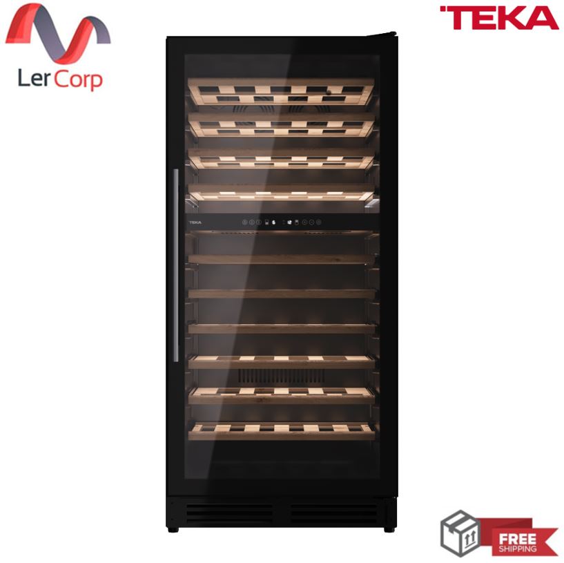 (Teka) Free Standing Wine Cooler Model Rvf 20110 Gbk Can Hold up to 110 Bottles. ราคา 36,645 บาท*ส่งฟรี